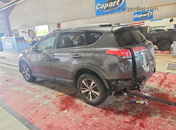 JTMRFREV3JJ741107 2018 TOYOTA RAV4 Charcoal Задня ліва чверть