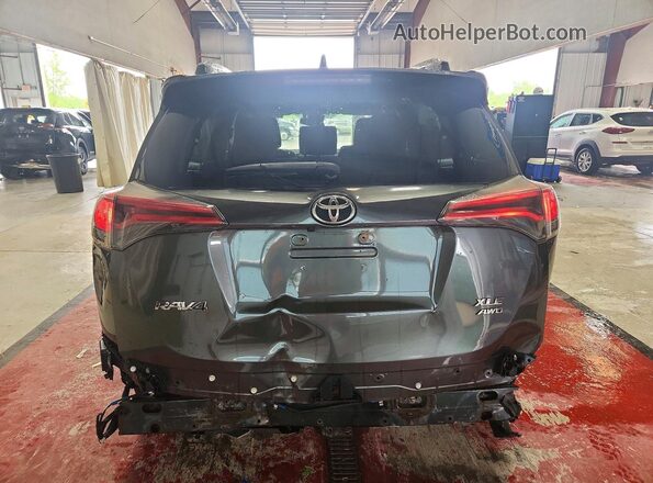 JTMRFREV3JJ741107 2018 TOYOTA RAV4 Charcoal Вид ззаду