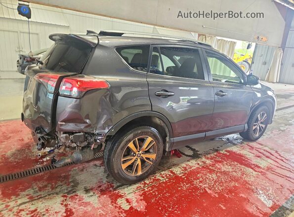 JTMRFREV3JJ741107 2018 TOYOTA RAV4 Charcoal Задня права чверть