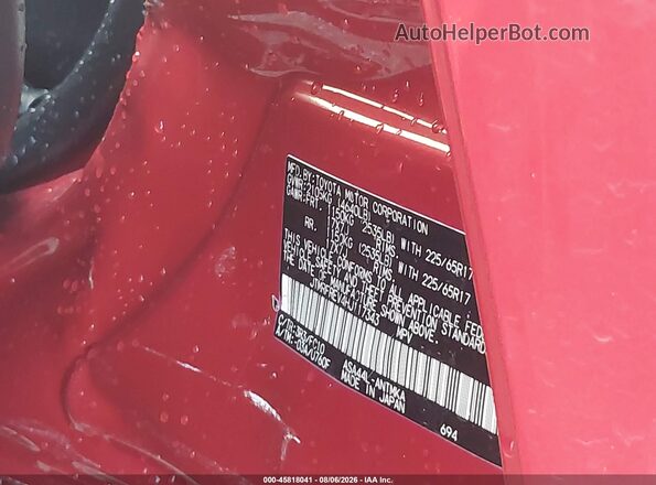 JTMRFREV4HJ117343 2017 TOYOTA RAV4 Red Շարժիչի բաժամունքի տեսք