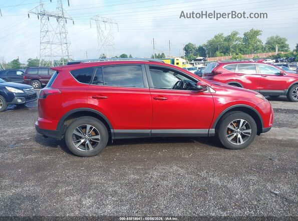 JTMRFREV4HJ117343 2017 TOYOTA RAV4 Red Սարքավորումների վահանակի տեսք