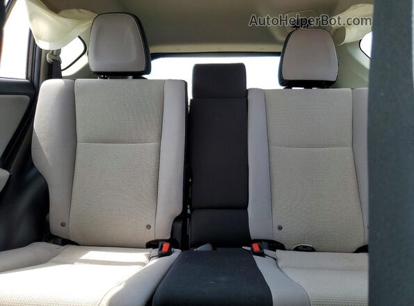 JTMRFREV4HJ136717 2017 TOYOTA RAV4 Gray Հետևի նստատեղերի տեսք