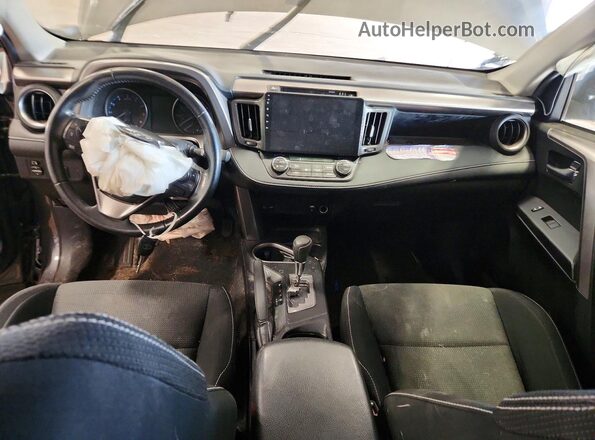 JTMRFREV4HJ706408 2017 TOYOTA RAV4 Серый Вид панели приборов