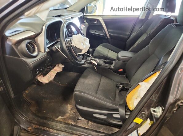 JTMRFREV4HJ706408 2017 TOYOTA RAV4 Серый Вид салона спереди