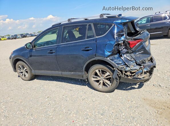 JTMRFREV4HJ711334 2017 TOYOTA RAV4 Blue უკანა მარცხენა