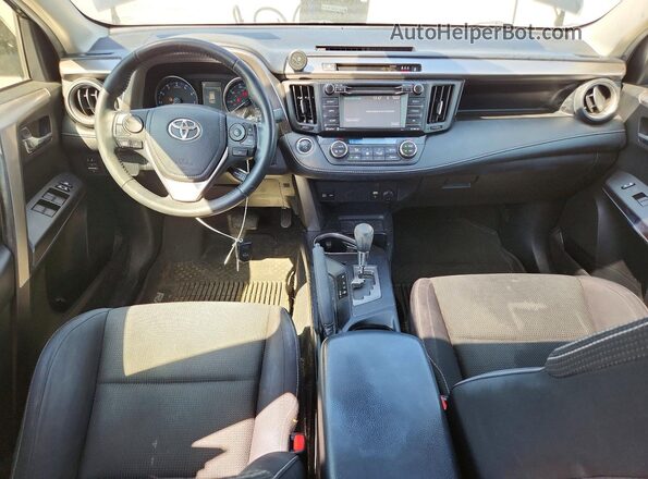JTMRFREV4HJ711334 2017 TOYOTA RAV4 Blue წინა პანელის ხედი