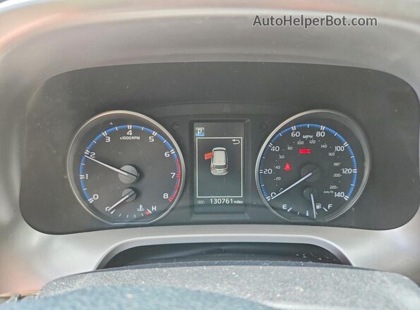 JTMRFREV4HJ716842 2017 TOYOTA RAV4 Серый Вид щитка приборов