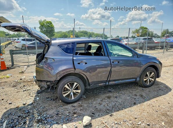 JTMRFREV4JJ720234 2018 TOYOTA RAV4 Gray Rear right