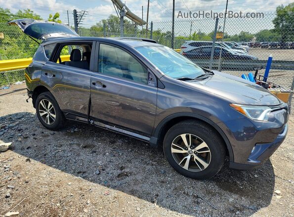 JTMRFREV4JJ720234 2018 TOYOTA RAV4 Gray Front right