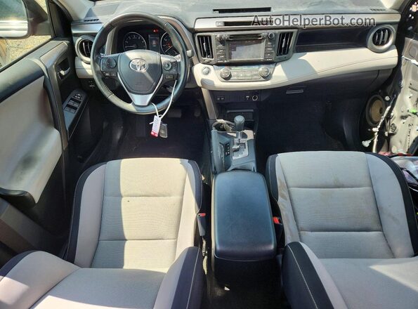 JTMRFREV4JJ720234 2018 TOYOTA RAV4 Gray Dashboard view