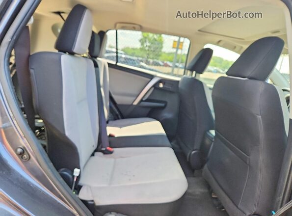 JTMRFREV4JJ720234 2018 TOYOTA RAV4 Gray Rear interior view