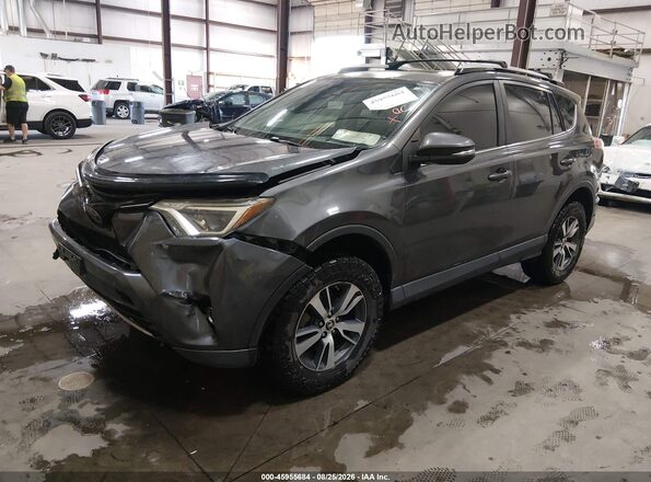 JTMRFREV5HJ118131 2017 TOYOTA RAV4 Gray წინა მარცხენა ხედი სამი მეოთხედიდან