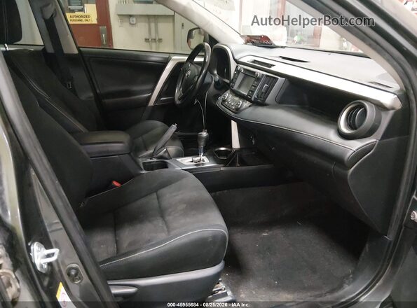 JTMRFREV5HJ118131 2017 TOYOTA RAV4 Gray წინა სალონის ხედი