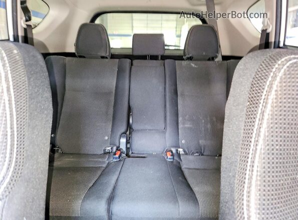JTMRFREV5JD236619 2018 TOYOTA RAV4 White Widok tylnych siedzeń