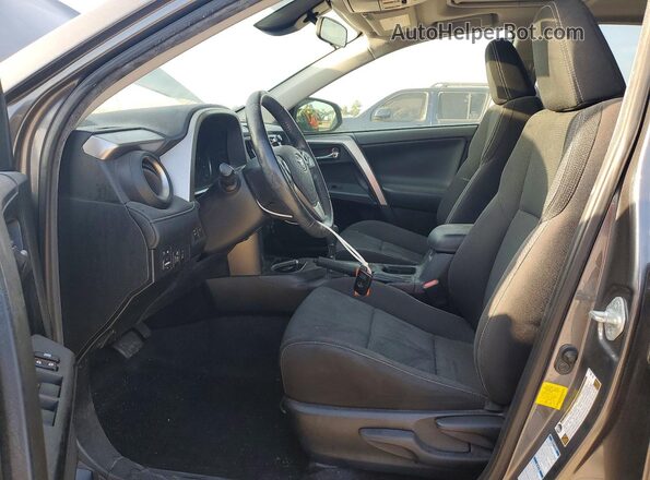 JTMRFREV5JD247894 2018 TOYOTA RAV4 Серый Вид салона спереди