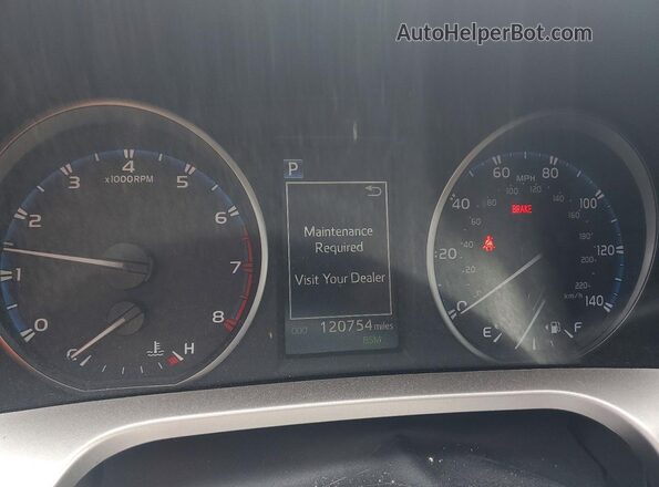 JTMRFREV5JJ232961 2018 TOYOTA RAV4 Белый Вид щитка приборов