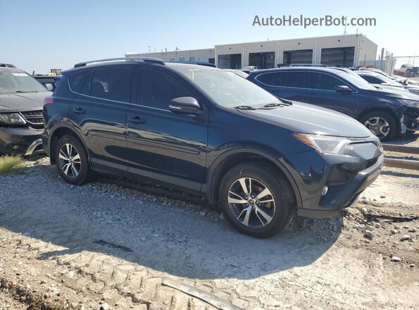 JTMRFREV5JJ237108 2018 TOYOTA RAV4 Blue Delantero derecho