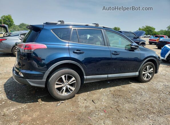 JTMRFREV5JJ737642 2018 TOYOTA RAV4 Blue უკანა მარჯვენა