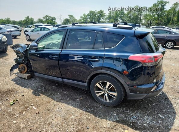JTMRFREV5JJ737642 2018 TOYOTA RAV4 Blue უკანა მარცხენა