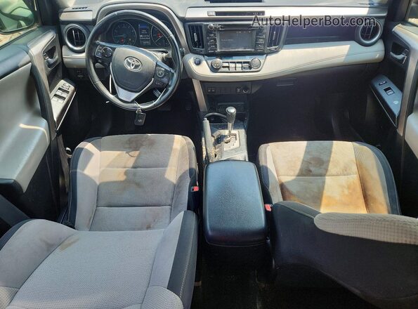 JTMRFREV5JJ737642 2018 TOYOTA RAV4 Blue წინა პანელის ხედი