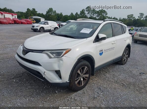 JTMRFREV6JJ719151 2018 TOYOTA RAV4 White Przód lewy
