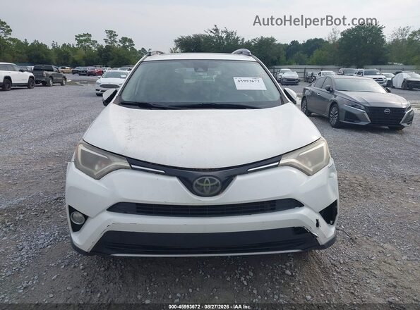 JTMRFREV6JJ719151 2018 TOYOTA RAV4 White Widok zestawu wskaźników