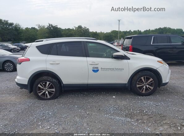 JTMRFREV6JJ719151 2018 TOYOTA RAV4 White Widok wnętrza z tyłu