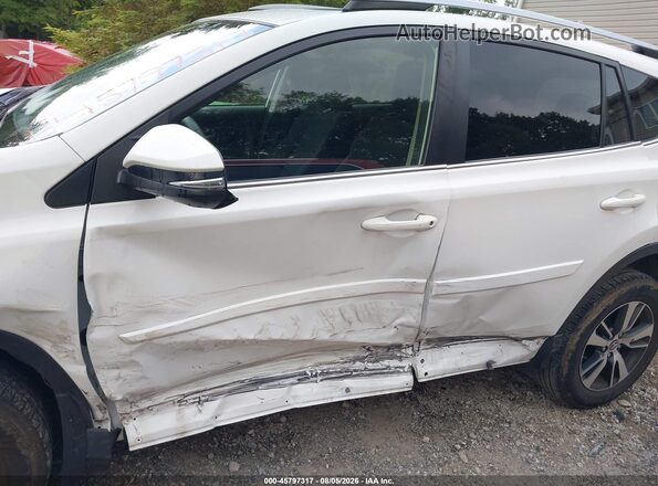 JTMRFREV7JD232555 2018 TOYOTA RAV4 White Դիմացի տեսք