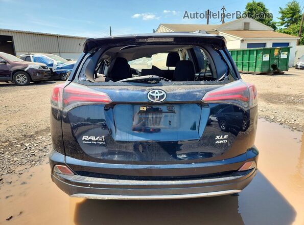 JTMRFREV7JJ745368 2018 TOYOTA RAV4 Teal Rear view