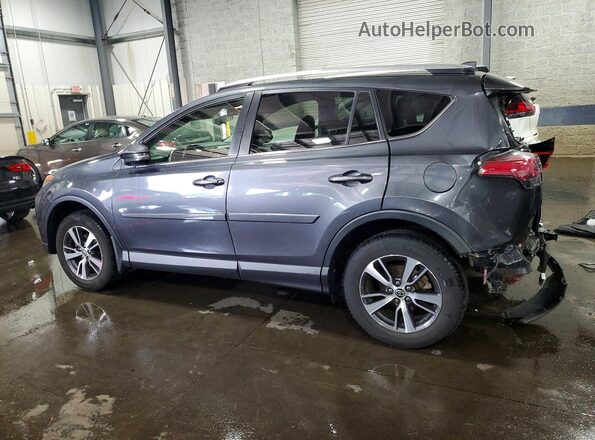 JTMRFREV8GD186677 2016 TOYOTA RAV4 Gray Trasero izquierdo