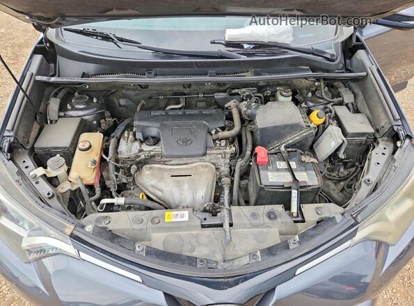 JTMRFREV8JD234802 2018 TOYOTA RAV4 Gray Rear interior view