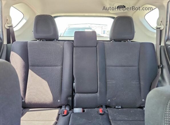 JTMRFREV9GD183920 2016 TOYOTA RAV4 Gray უკანა სავარძლების ხედი