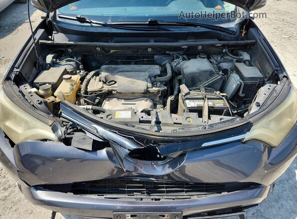 JTMRFREV9GD183920 2016 TOYOTA RAV4 Gray ძრავის განყოფილების ხედი