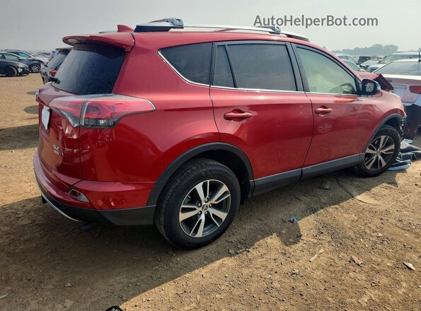JTMRFREV9GJ086136 2016 TOYOTA RAV4 Red Trasero derecho