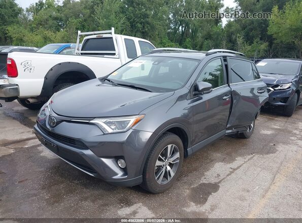 JTMRFREVXHD206736 2017 TOYOTA RAV4 Gray წინა მარცხენა ხედი სამი მეოთხედიდან