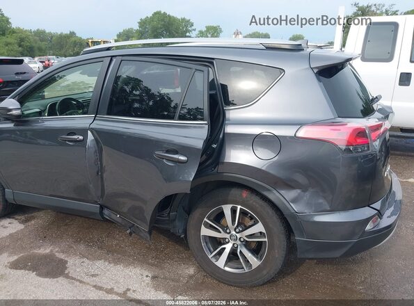 JTMRFREVXHD206736 2017 TOYOTA RAV4 Gray წინა ხედი