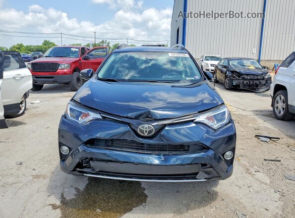 JTMRFREVXJD233781 2018 TOYOTA RAV4 Blue Widok z przodu