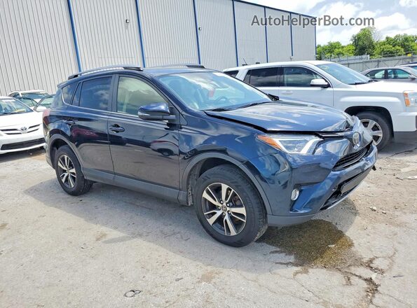 JTMRFREVXJD233781 2018 TOYOTA RAV4 Blue Przód prawy