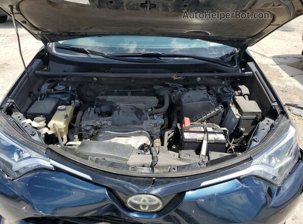 JTMRFREVXJD233781 2018 TOYOTA RAV4 Blue Widok komory silnika