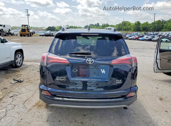 JTMRFREVXJD233781 2018 TOYOTA RAV4 Blue Widok z tyłu