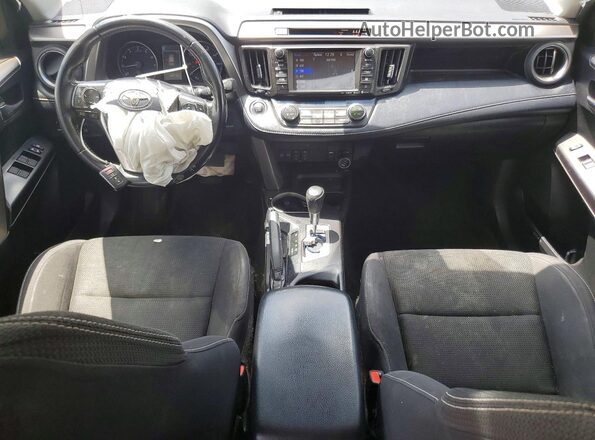 JTMRFREVXJD233781 2018 TOYOTA RAV4 Blue Widok deski rozdzielczej