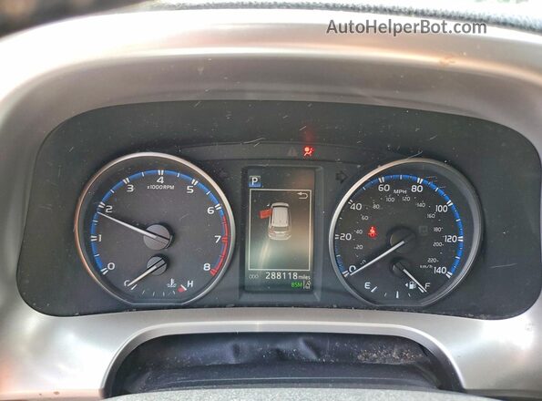 JTMRFREVXJD233781 2018 TOYOTA RAV4 Blue Widok zestawu wskaźników
