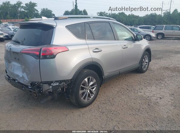 JTMRJREV0JD208645 2018 TOYOTA RAV4 HYBRID Silver Rear right