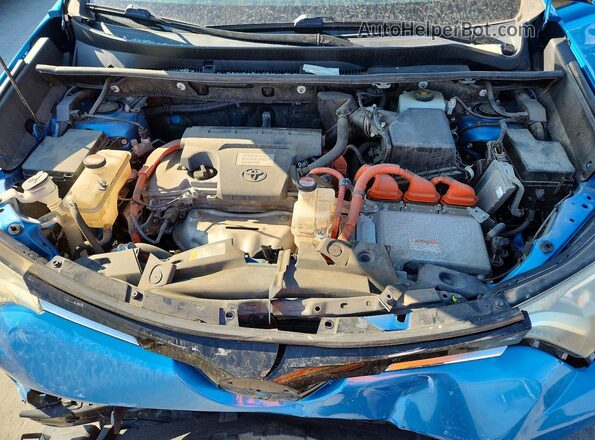 JTMRJREV1GD031094 2016 TOYOTA RAV4 Blue ძრავის განყოფილების ხედი