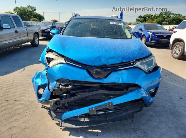 JTMRJREV1GD031094 2016 TOYOTA RAV4 Blue წინა ხედი