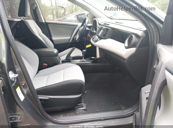 JTMRJREV1GD056965 2016 TOYOTA RAV4 HYBRID Gray Вид салону спереду