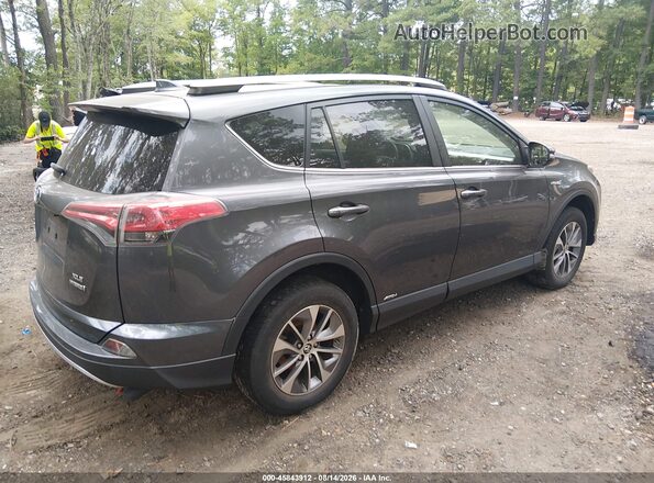JTMRJREV1GD056965 2016 TOYOTA RAV4 HYBRID Gray Задня права чверть