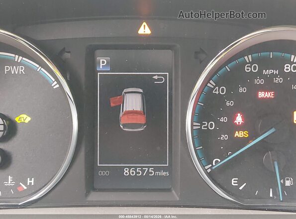 JTMRJREV1GD056965 2016 TOYOTA RAV4 HYBRID Gray Вид задніх сидінь