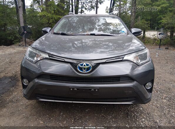 JTMRJREV1GD056965 2016 TOYOTA RAV4 HYBRID Gray Вид щитка приладів