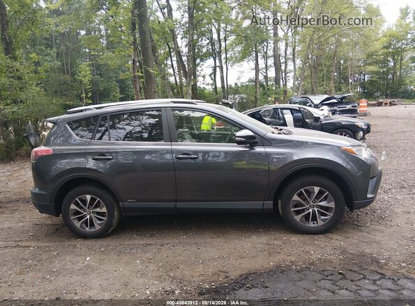 JTMRJREV1GD056965 2016 TOYOTA RAV4 HYBRID Gray Вид задньої частини салону